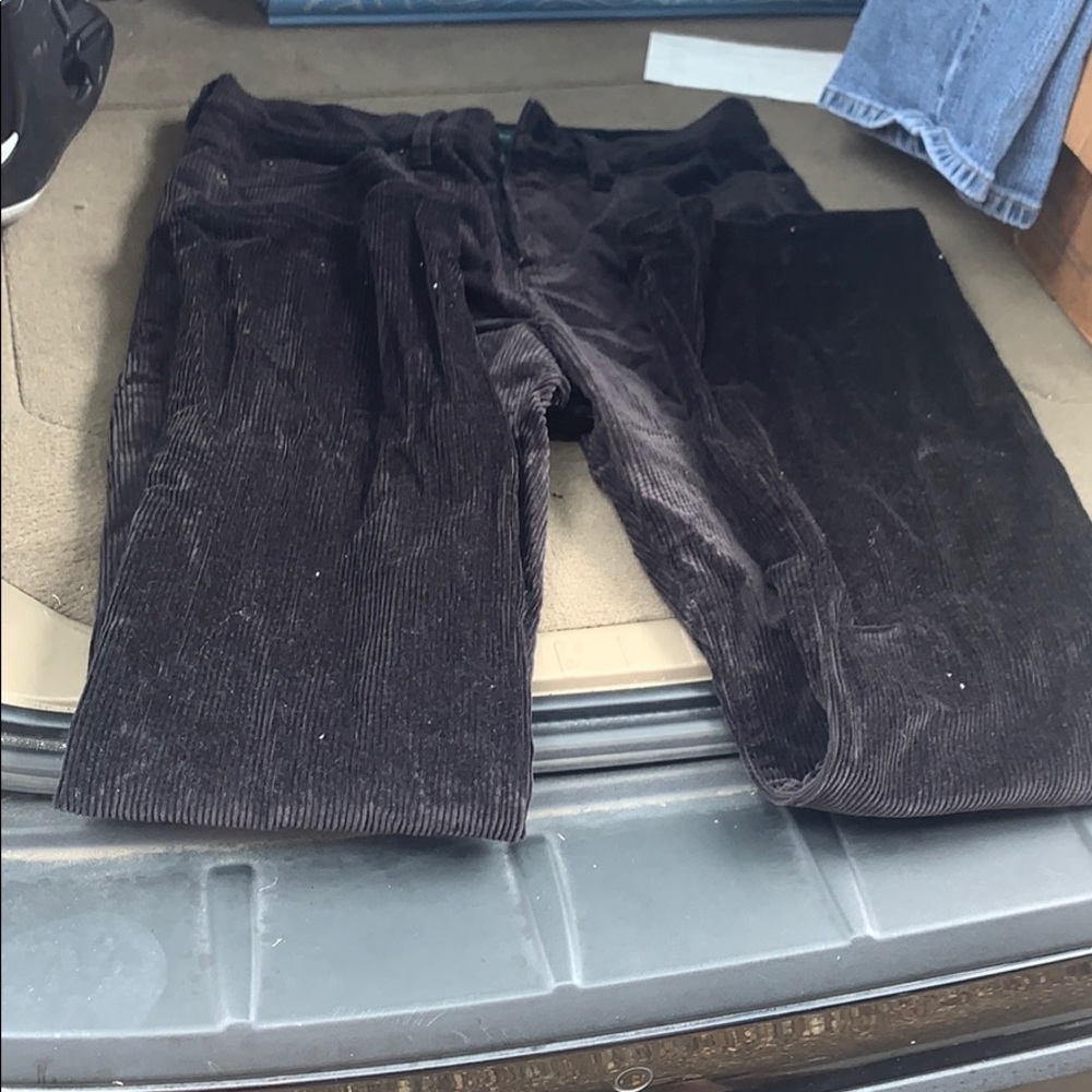 Black Ralph Lauren women’s corduroy pants - Picture 3 of 4